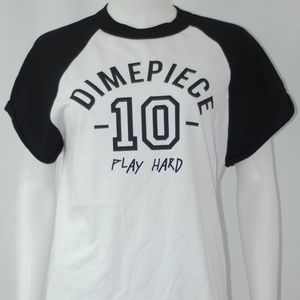 NWT Dimepiece LA 10 Play Hard Sz M